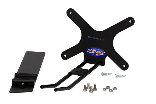 Front License Plate Bracket 2024-2026 Porsche Macan Electric with off road fascia