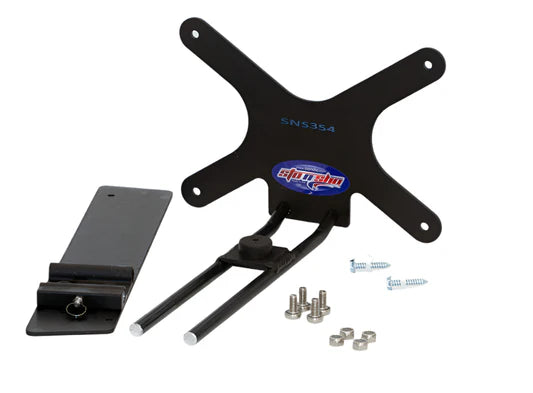 Front License Plate Bracket For 2024-2026 Porsche Macan Electric-WITHOUT off road fascia