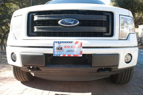 Front License Plate Bracket 2009-2014 Ford F150 - 0