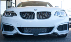 LICENCE PLATE TOW HOOK MOUNT BMW M235i 2015