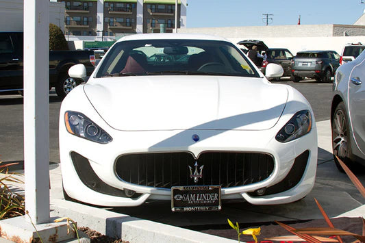 Front License Plate For 2012-2017 Maserati GranTurismo Sport (SNS85)
