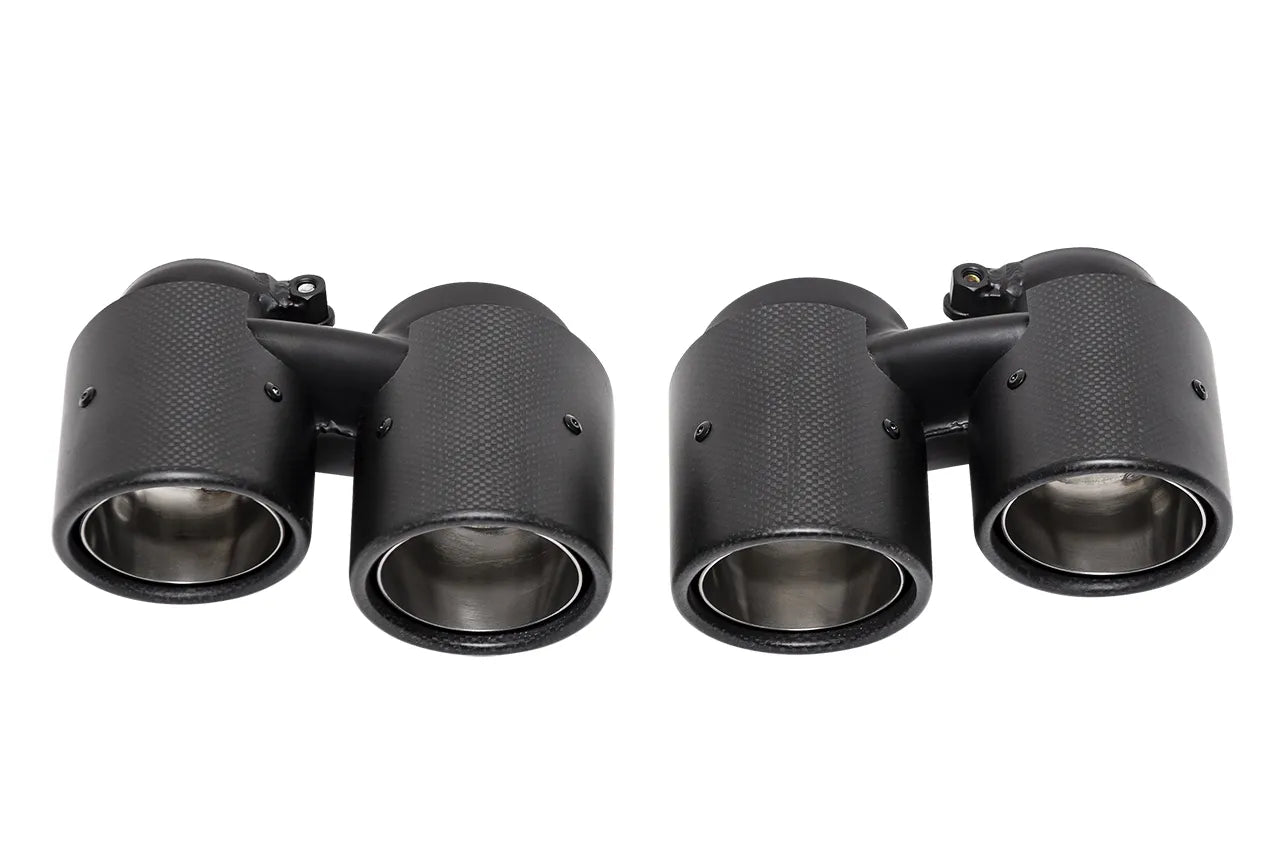 Porsche 991.1 Base with PSE / S / GTS Carrera Bolt On Exhaust Tips
