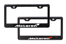 Carbon Fiber McLaren License Plate Frames-1