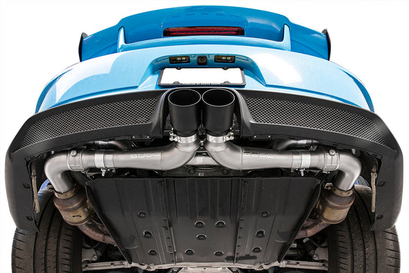 Porsche 991 GT3 / GT3 RS / 911R Valved Side Muffler Bypass Pipes