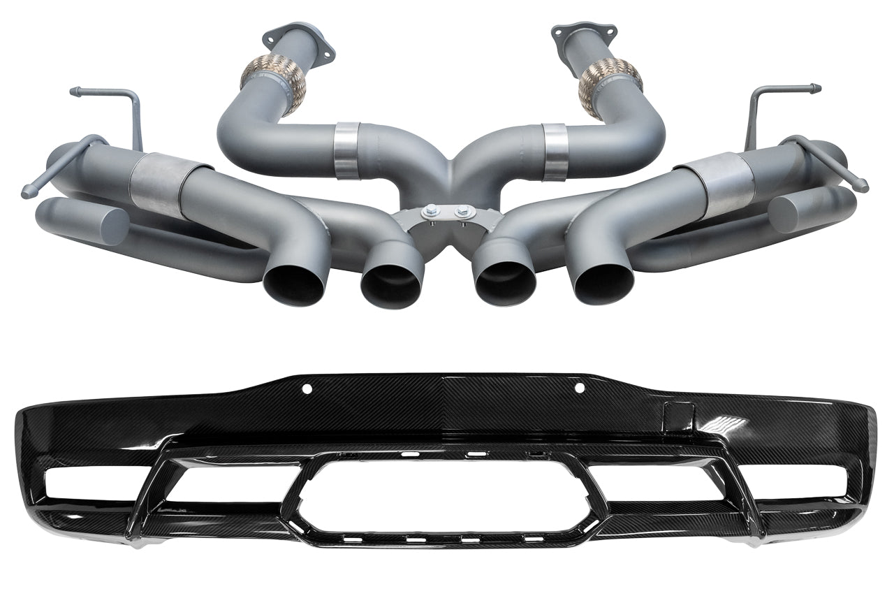 Chevrolet C8 Corvette SOUL Z06 Performance Exhaust Conversion Package