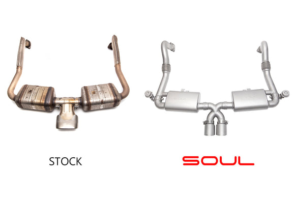 Porsche 718 Boxster / Cayman Valved Exhaust System