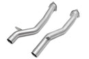 Porsche 958 Cayenne Secondary Cat Bypass Pipes-6