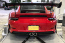 Porsche 991 GT3 / GT3 RS Bolt-On Resonated Turn Down Exhaust Tips-6