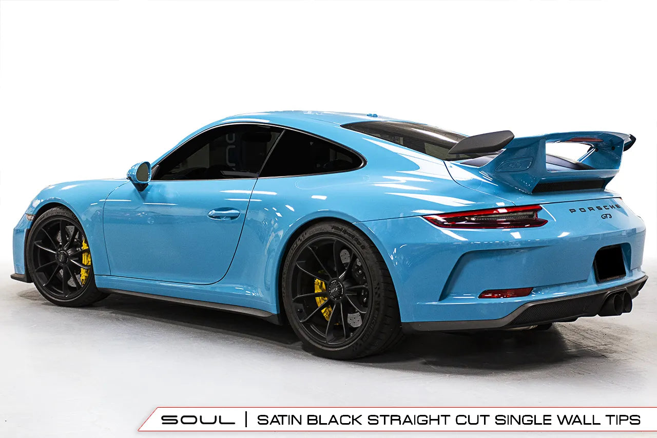 Porsche 991 GT3 / GT3 RS / 911R SOUL Center Muffler Bypass Exhaust