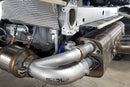 Porsche 991 GT3 / GT3 RS / 911R Valved Side Muffler Bypass Pipes-7