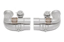 Porsche 991 GT3 / GT3 RS / 911R Valved Side Muffler Bypass Pipes-4