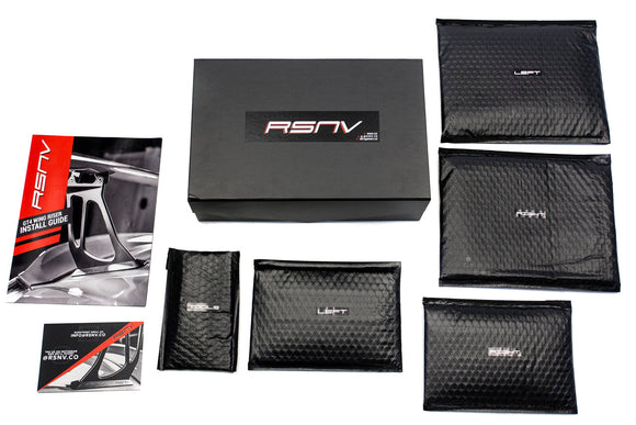 RSNV Porsche 981 / 718 GT4 Wing Risers