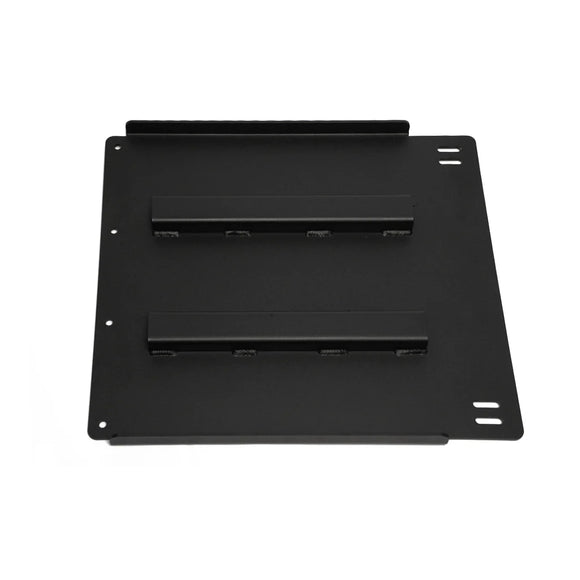 Cali Raised 14-24 4Runner Transmission Skid Plate - Aluminum / Raw