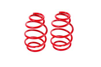 BMR 10-15 5th Gen Camaro V8 Front Lowering Springs - Red