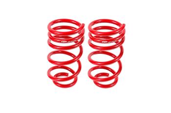 BMR 10-15 5th Gen Camaro V8 Rear Lowering Springs - Red