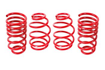 BMR 10-15 5th Gen Camaro V8 Lowering Spring Kit (Set Of 4) - Red