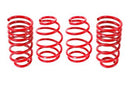 BMR 10-15 5th Gen Camaro V8 Lowering Spring Kit (Set Of 4) - Red-1