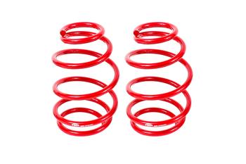 BMR 10-15 5th Gen Camaro V8 Front Lowering Springs - Red
