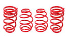 BMR 10-15 5th Gen Camaro V8 Lowering Spring Kit (Set Of 4 Front) - Red-1