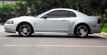 BMR 79-04 Fox Mustang Lowering Spring Kit (Set Of 4) - Red