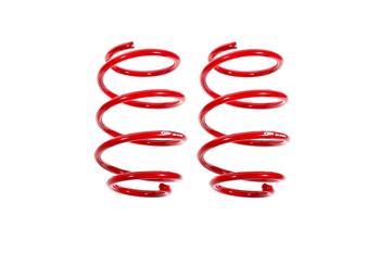 BMR 16-17 6th Gen Camaro V8 Front Performance Version Lowering Springs - Red