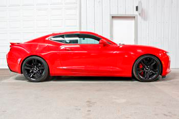 BMR 16-17 6th Gen Camaro V8 Rear Performance Version Lowering Springs - Red - 0