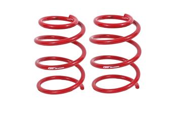 BMR 05-14 S197 Mustang GT Front Handling Version Lowering Springs - Red