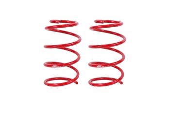 BMR 05-14 S197 Mustang GT Front Drag Version Lowering Springs - Red