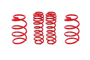 BMR 07-14 Shelby GT500 Drag Lowering Springs (Set Of 4) - Red