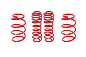 BMR 07-14 Shelby GT500 Drag Lowering Springs (Set Of 4) - Red