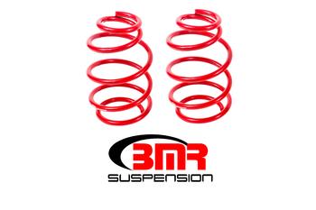 BMR 10-15 5th Gen Camaro V8 Front Lowering Springs - Red