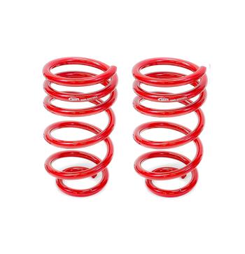 BMR 10-15 5th Gen Camaro V8 Rear Lowering Springs - Red