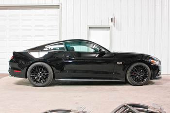 BMR 15-17 S550 Mustang Rear Performance Version Lowering Springs - Red