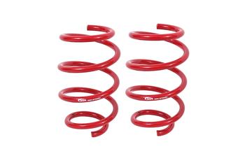 BMR 15-17 S550 Mustang Front Handling Version Lowering Springs - Red