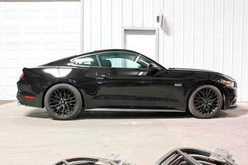 BMR 15-17 S550 Mustang Rear Drag Version Lowering Springs - Red