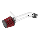 Spectre 92-00 Honda Civic L4-1.6L F/I Air Intake Kit - Polished w/Red Filter-1