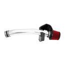 Spectre 06-12 Lexus IS250/IS350 V6-2.5/3.5L F/I Air Intake Kit - Polished w/Red Filter-2