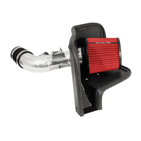 Spectre 09-14 Toyota Corolla 1.8L Air Intake Kit - Polished w/Red Filter