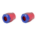 Spectre Magna-Clamp Hose Clamps 7/32in. (2 Pack) - Red/Blue-1