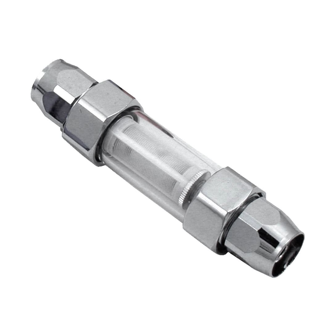 Spectre Pro-Plumbing Fuel Filter 3/8in. - Chrome