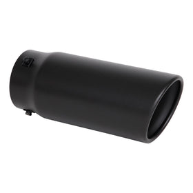 Spectre Exhaust Tip 4-1/2in. OD / Slant - Black