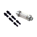 Spectre Premium Clearview Fuel Filter (Incl. 1/4in. / 5/16in. / 3/8in. Barb Fittings)-1