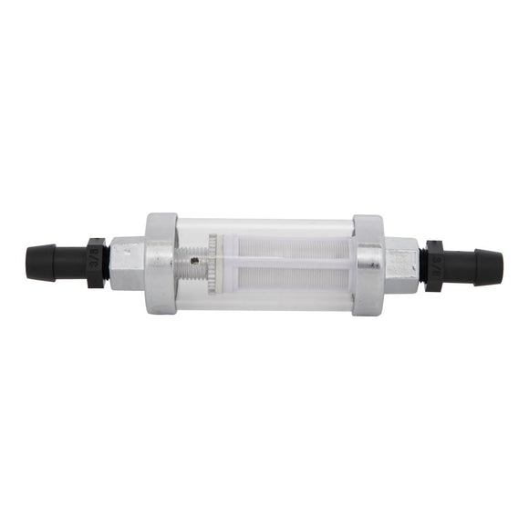 Spectre Premium Clearview Fuel Filter (Incl. 1/4in. / 5/16in. / 3/8in. Barb Fittings)