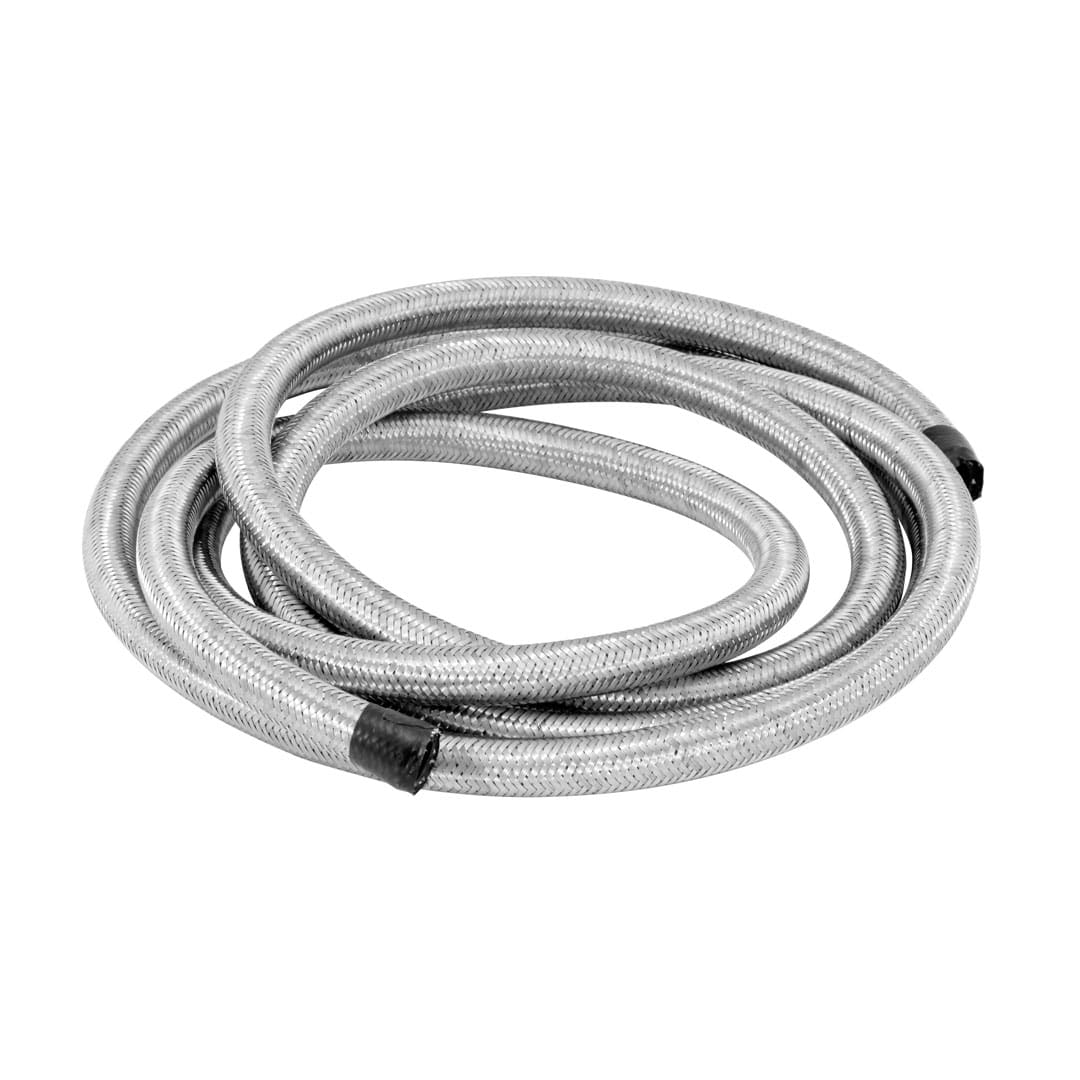 Spectre Stainless Steel Flex Fuel Line 3/8in. ID - 10ft.
