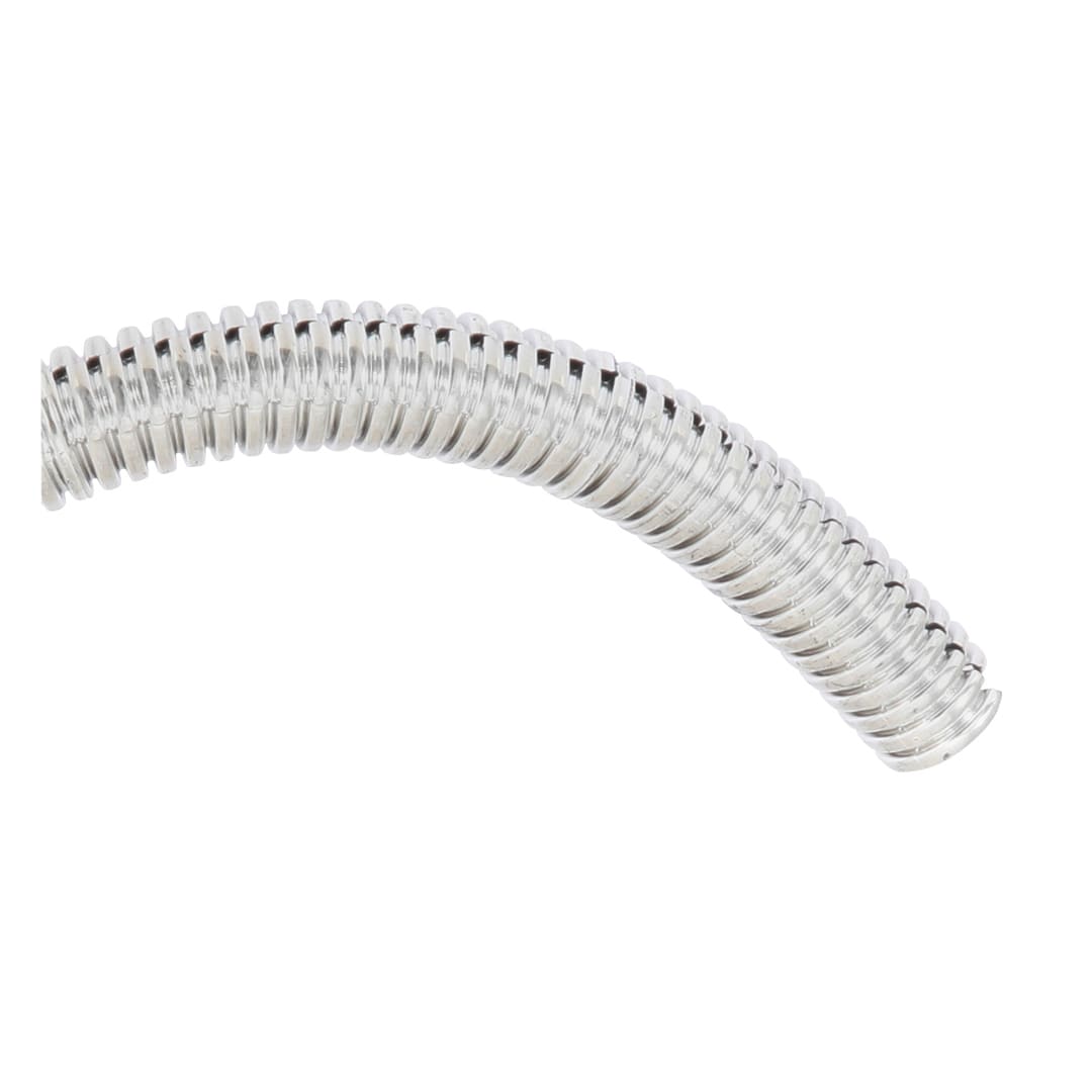 Spectre Wire Loom 3/8in. Diameter / 8ft. Length - Chrome