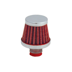 Spectre Breather Filter 10mm Flange / 2in. OD / 1-3/4in. Height - Red