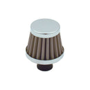 Spectre Breather Filter 10mm Flange / 2in. OD / 1-3/4in. Height - Stainless Steel-1