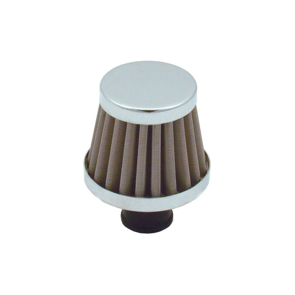 Spectre Breather Filter 10mm Flange / 2in. OD / 1-3/4in. Height - Stainless Steel
