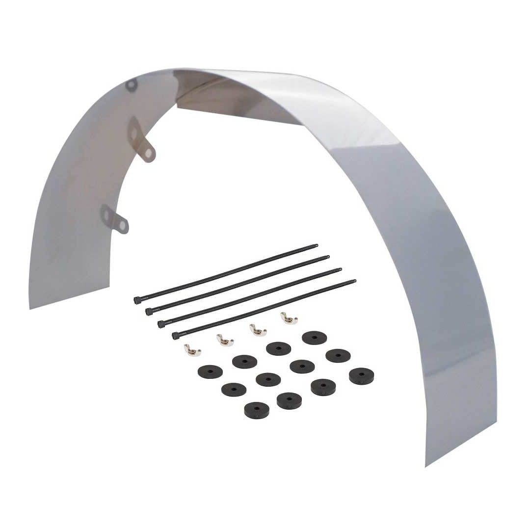 Spectre Fan Shroud 5in. - Chrome
