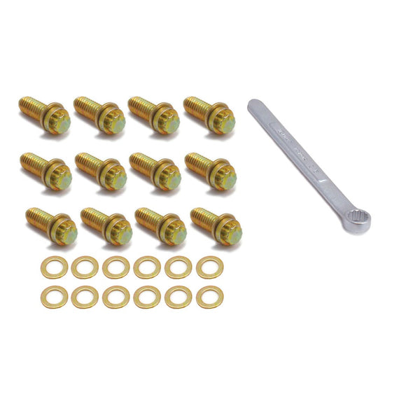 Spectre Intake Bolt Kit 12-Point w/Tool